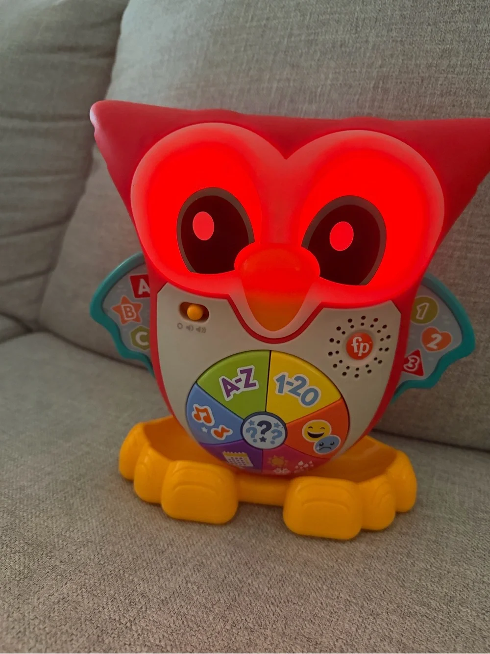Fisher-Price Interactive Owl Learning Toy Linkables Works